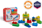 Creative Jelly Blox Building Kit with 20 Squishy Blocks for Toddlers Ages 2+, Sensory Play Toy, Safety Tested