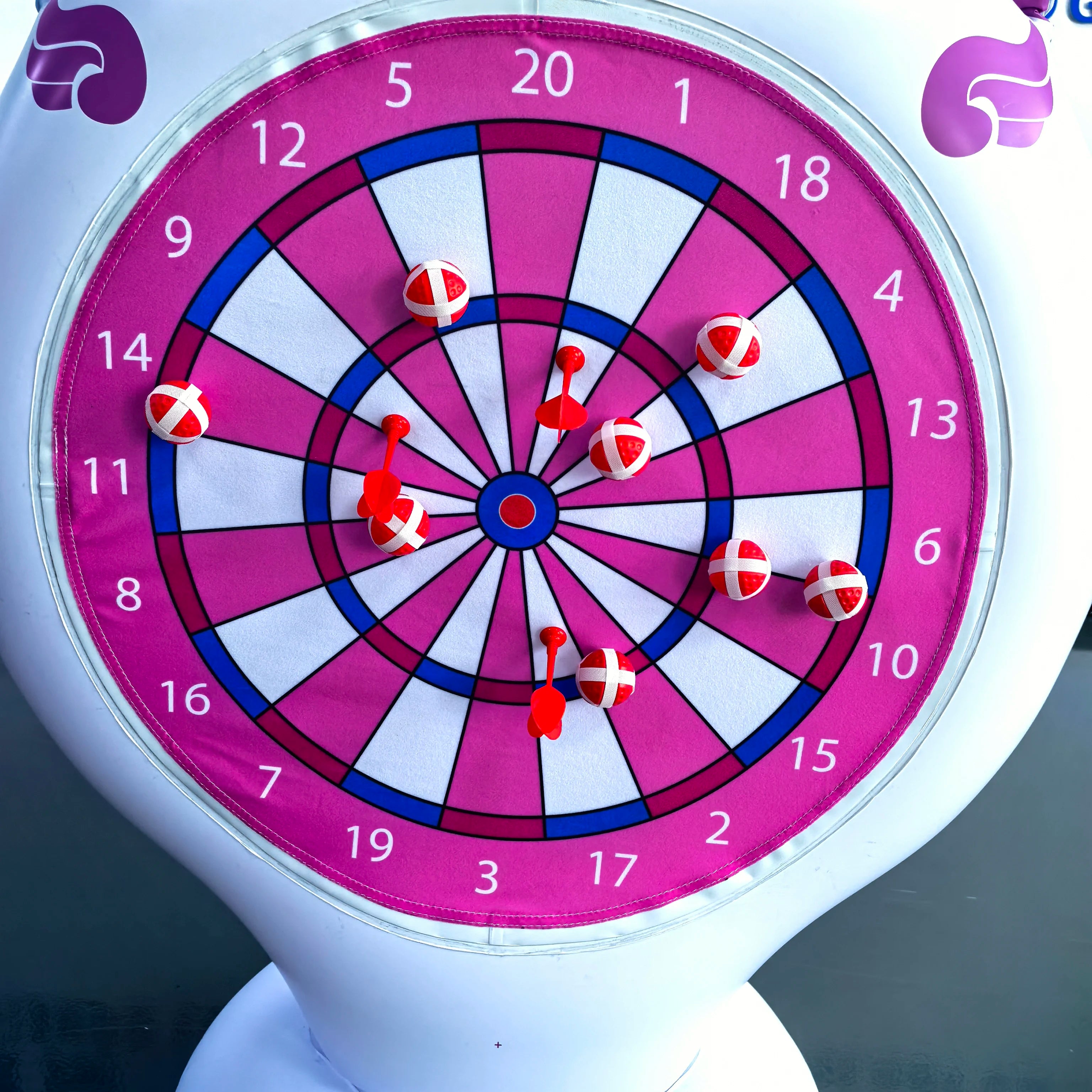 Inflatable Dart Board Water Game, Swimming Pool Float, Beach Outdoor Activities, Cool Summer Party Gift for Boys and Girls Aged 6 7 8 9 10 12
