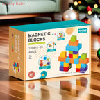 【BBS】DIY Magnetic Cubes Building Set - STEM Learning Blocks For Kids, Early Educational Construction Toy