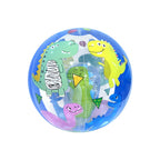 Colorful Striped Transparent Ball Inflatable Beach Ball, Suitable For Beach Pool Party Games