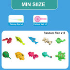 Magnetic Fishing Set Inflatable Pool Party Model Play Games & More Perfect Summer Outdoor Toy kids for Birthday Christmas Gifts