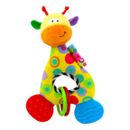 Rattles Animal Giraffe Baby Soft Stuffed Doll Teether Doll Cute Kids Infant Baby Teething Toys For Newborn Sensory Plush Toys