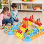 New Educational Electric Magnetic Levitation Train Track Cube 3d Diy Magnetic Assembly Toys Train Car Xmas Gifts