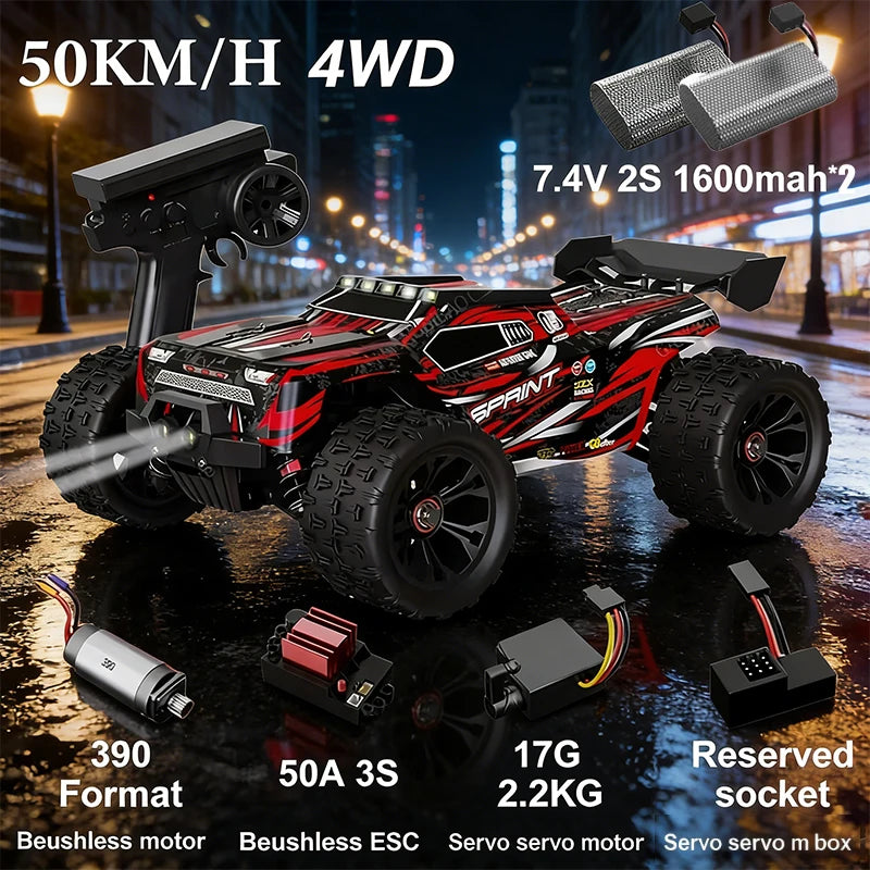 SG116MAX SCY9522 1:16 High Speed Drift Racing 80KM/H Brushless Motor 4WD 9522PRO 50KM/H RC Car Off Road Car Toys For Kid Gift